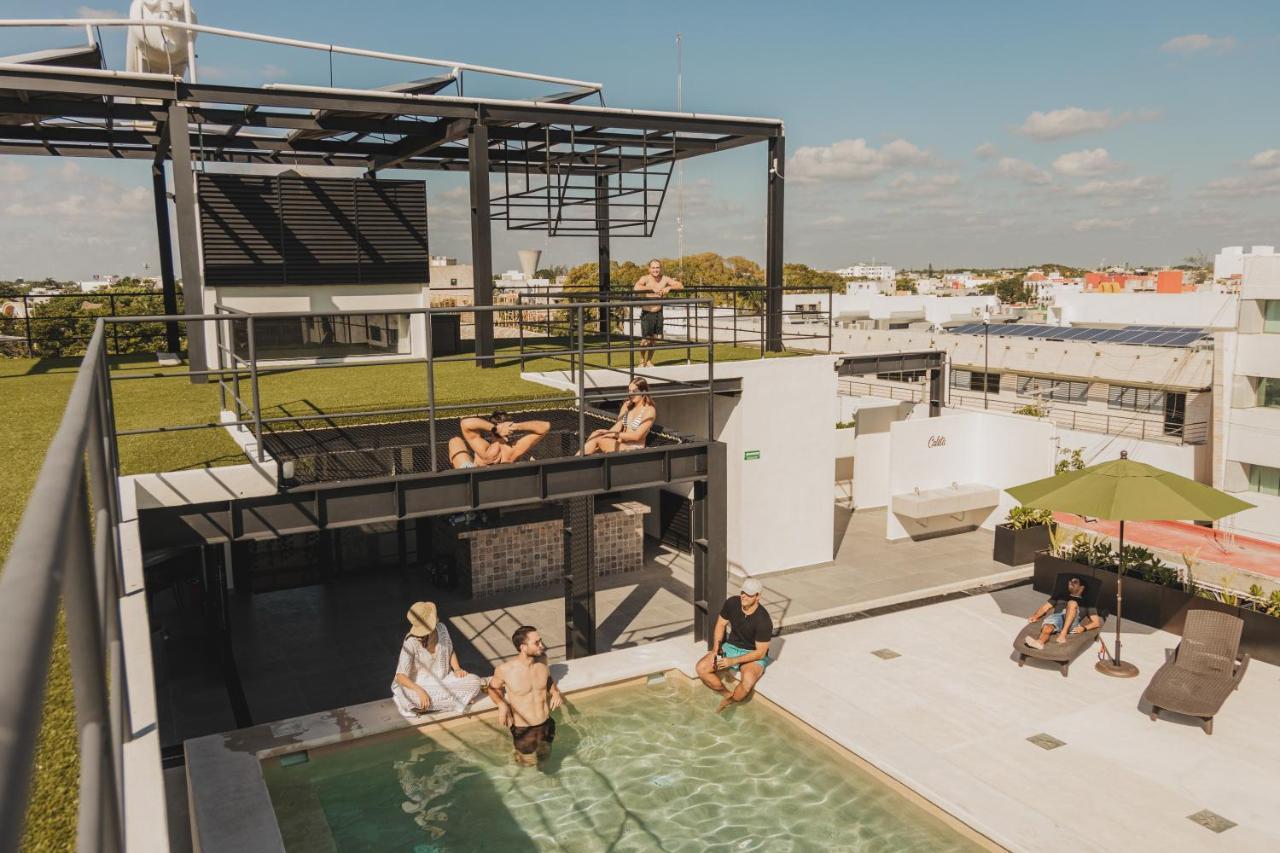 Caleta Hostel Rooftop & Pool Cancún Extérieur photo