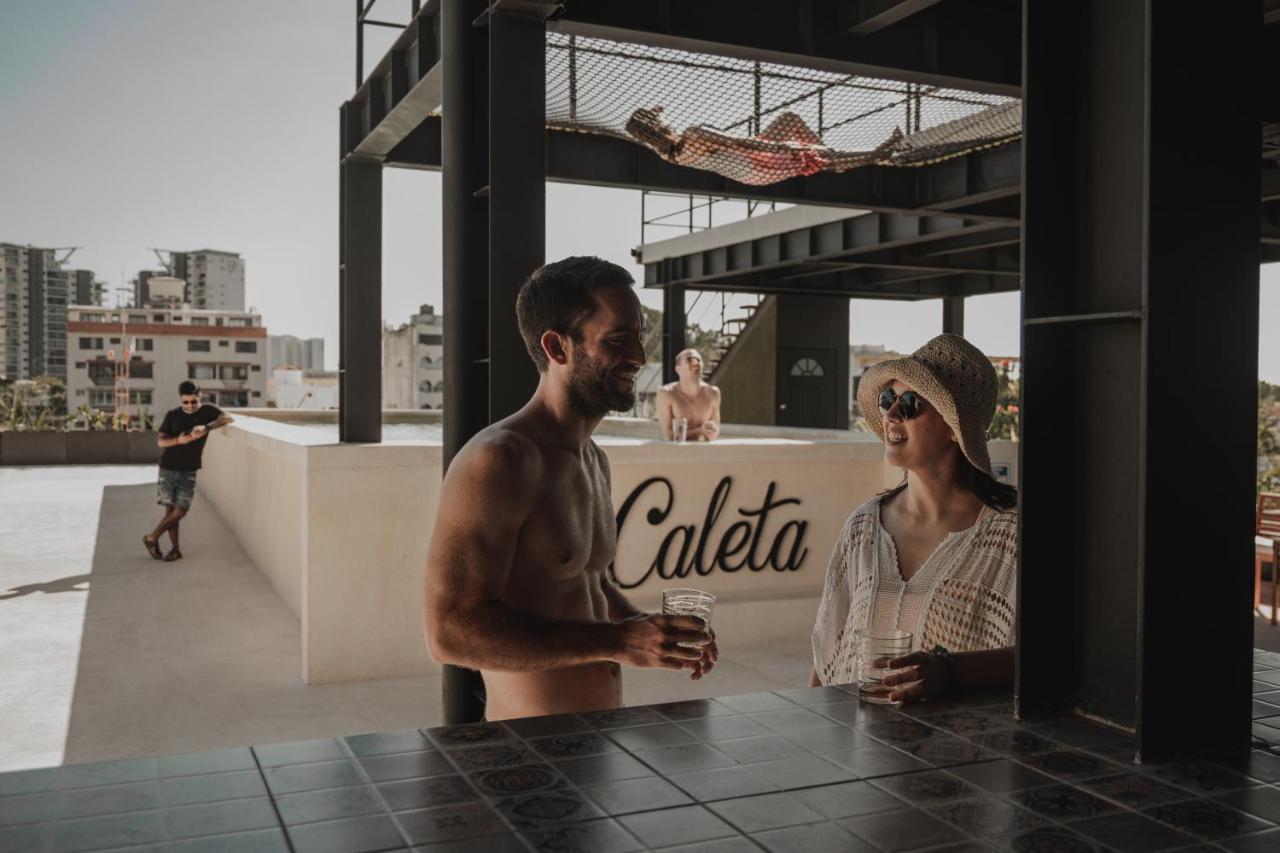 Caleta Hostel Rooftop & Pool Cancún Extérieur photo