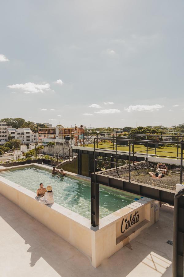 Caleta Hostel Rooftop & Pool Cancún Extérieur photo