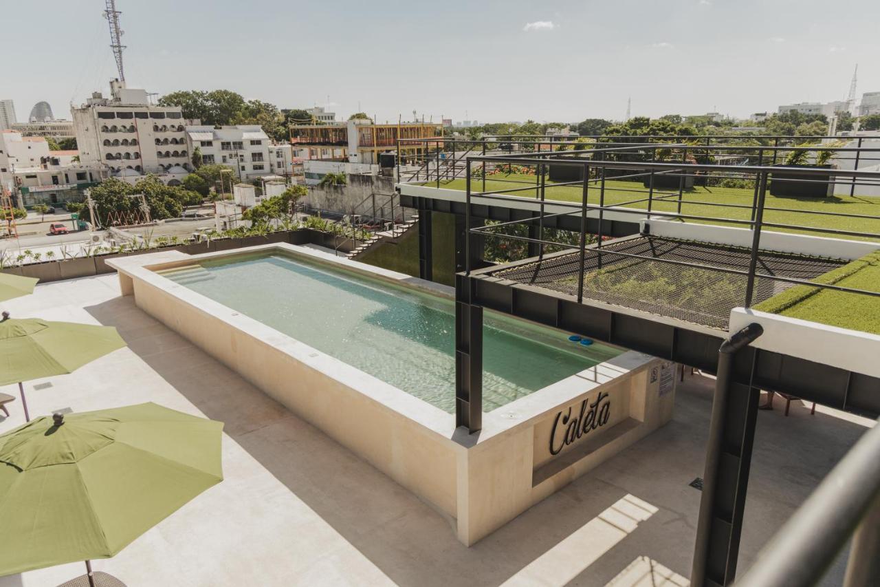 Caleta Hostel Rooftop & Pool Cancún Extérieur photo